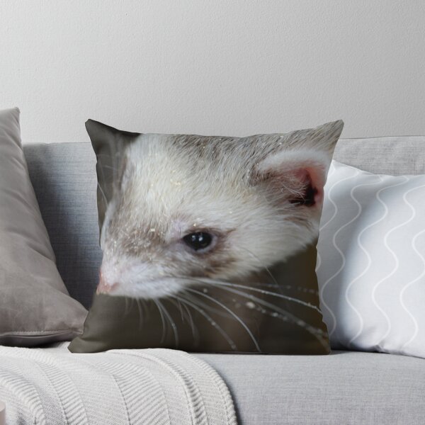 Item preview, Ferret with droplets designed and sold by Caroline Hannessen.
