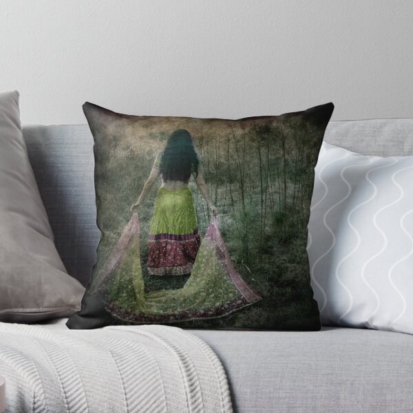 Searching Throw Pillow