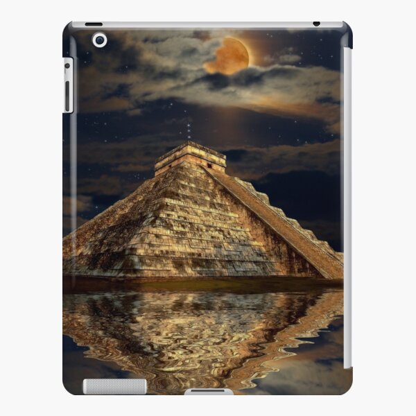 Chichen Itza Ancient Mayan Temple Art iPad Snap Case