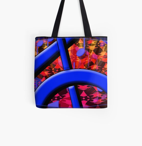 Dog8it-5 All Over Print Tote Bag