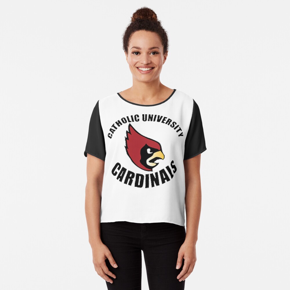 Women's Cardinal Catholic University Cardinals Law T-Shirt