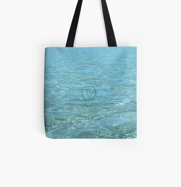 Vishudha ~ Throat Chakra ~ Blue All Over Print Tote Bag