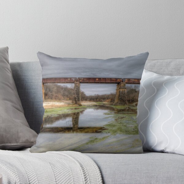 Item preview, The Long One-Lane Bridge Over the Nolan River (Blum, Texas) designed and sold by Terence Russell.