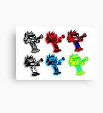 Spiffy Warhol Canvas Print