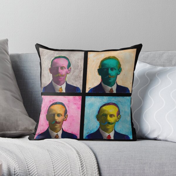 Four Uncle Walters Throw Pillow