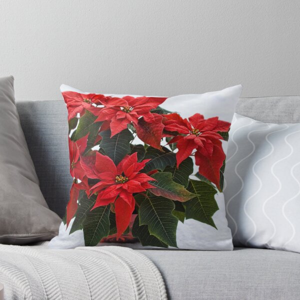 Item preview, Pointsettia In The Snow designed and sold by Lynne Morris.