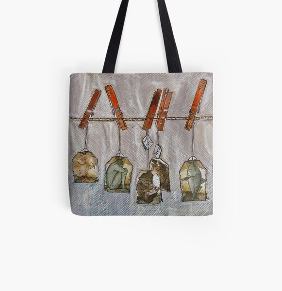 Homesickness tea and other remedies ... All Over Print Tote Bag