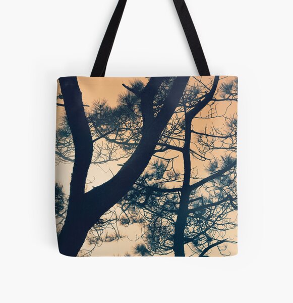 Branching - Torrey Pine All Over Print Tote Bag