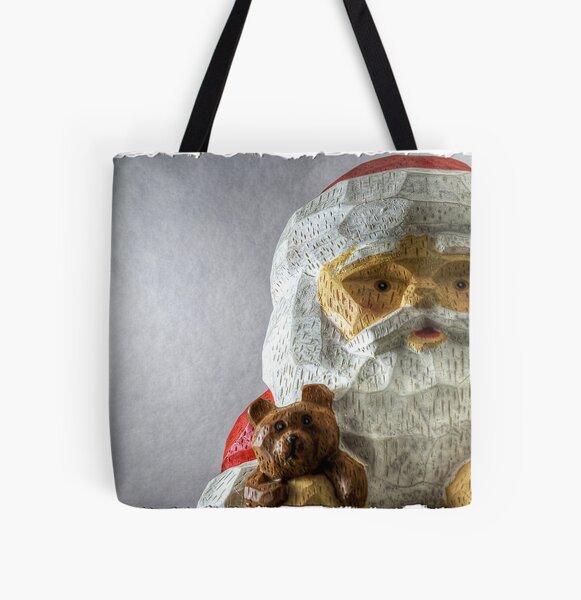 Santa Says Hi All Over Print Tote Bag