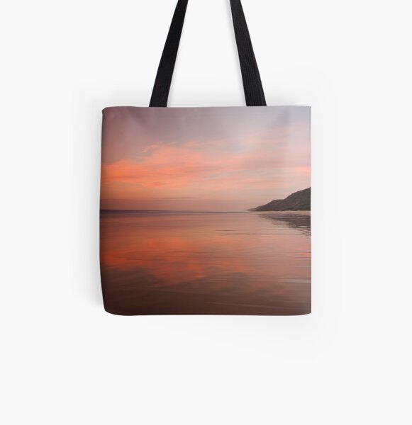 Looking Back All Over Print Tote Bag