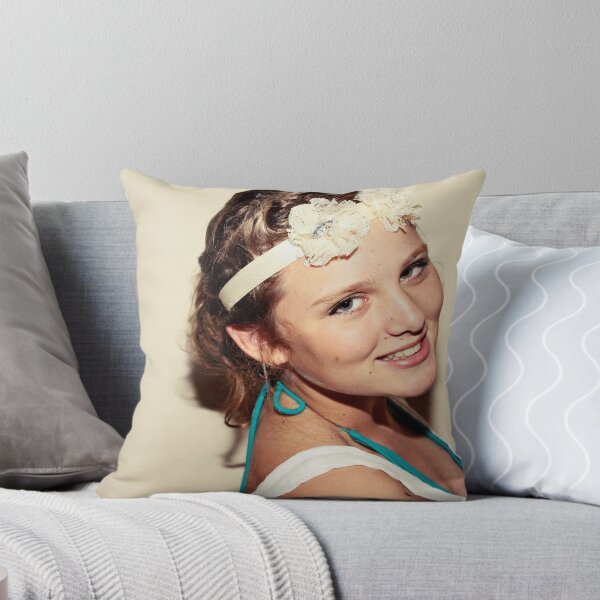 like a princess in a tower Throw Pillow