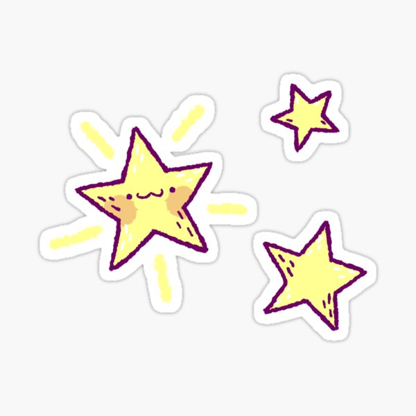 Cute Star Stickers 