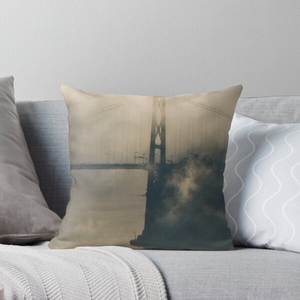 Item preview, Lions Gate Bridge in Fog designed and sold by Tracy Riddell.