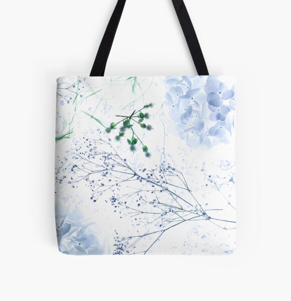 Flowing Up The River All Over Print Tote Bag