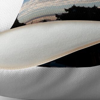 Alternate view of Mahamuni Paya Sunrise Throw Pillow