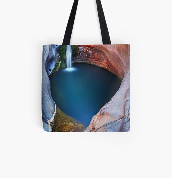 Spa Pool #2 - Karijini N.P. Western Australia All Over Print Tote Bag