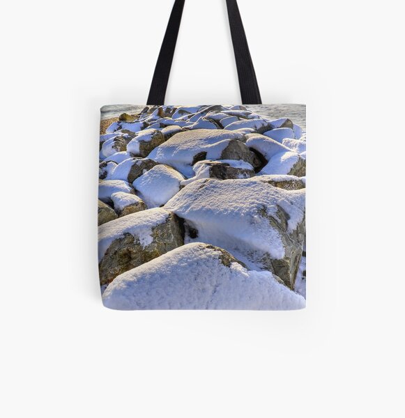 Sun Sea Snow All Over Print Tote Bag