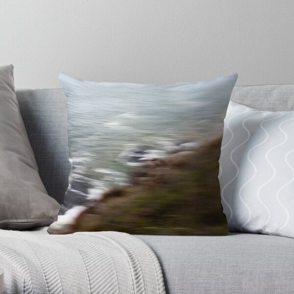 Seascape #6 - Frederick Henry Bay, Tasmania Throw Pillow