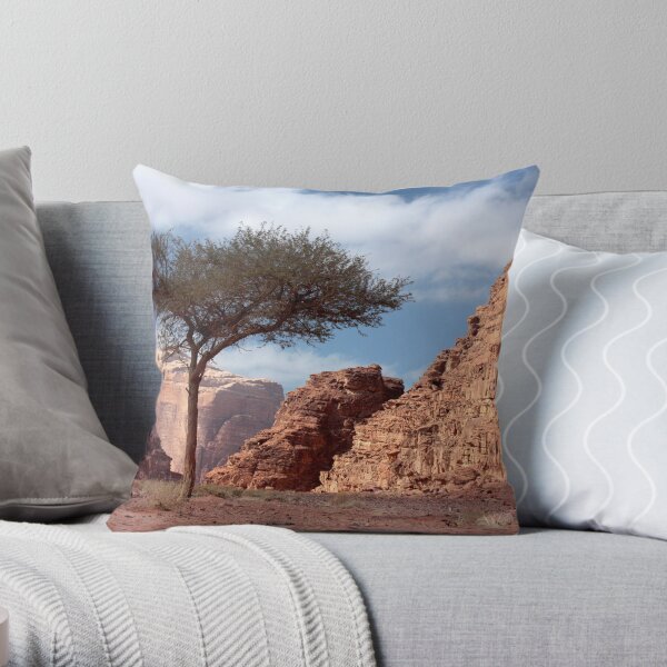 Wadi Rum Throw Pillow