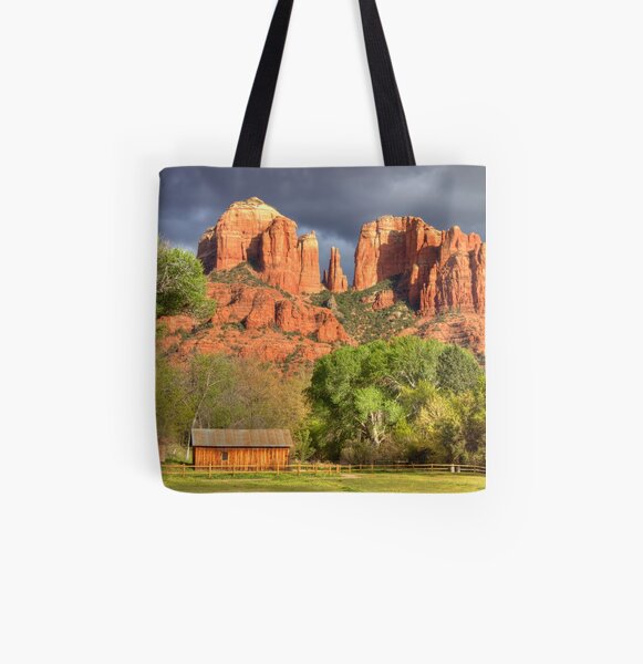 Cathedral Rock, Sedona, AZ HDR All Over Print Tote Bag