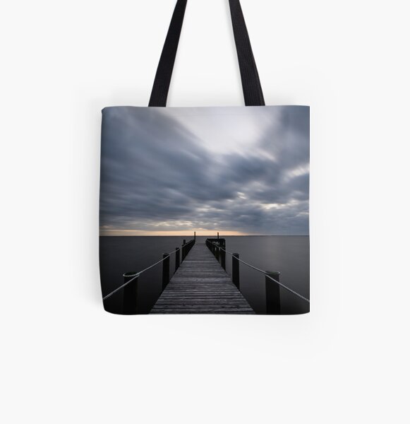 Curious Calm All Over Print Tote Bag