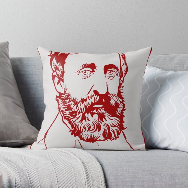 Henry David Thoreau Throw Pillow