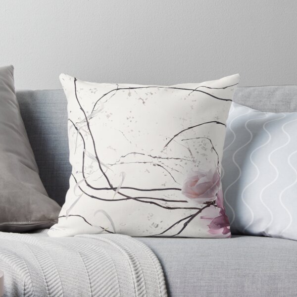 Pink Love Throw Pillow