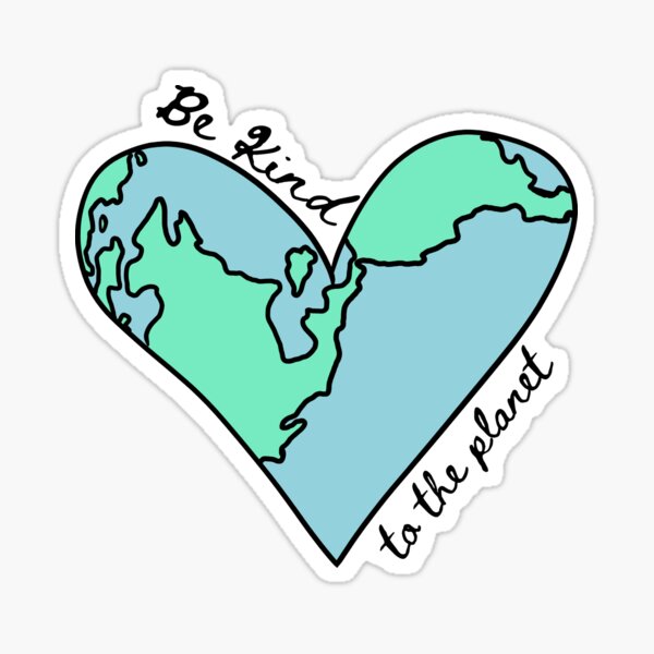 Artikel-Vorschau von Sei freundlich zum Planeten, designt und verkauft von Kristine Holland.