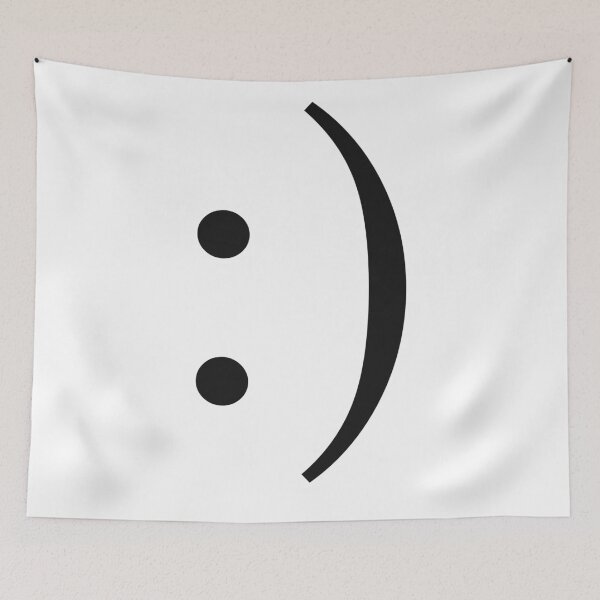 Item preview, Happy Text Face designed and sold by Adsefer.