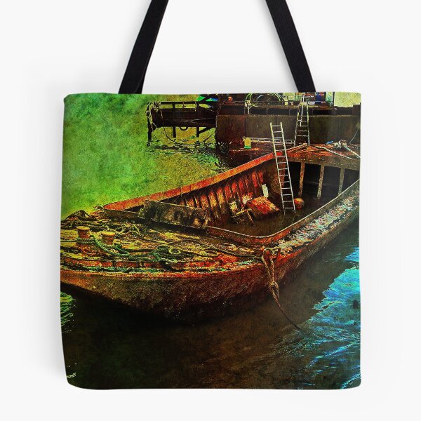 Item preview, Rusting boat, Gravesend, Kent, UK designed and sold by buttonpresser.