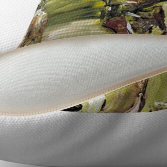 Alternate view of Dressage Competition Throw Pillow