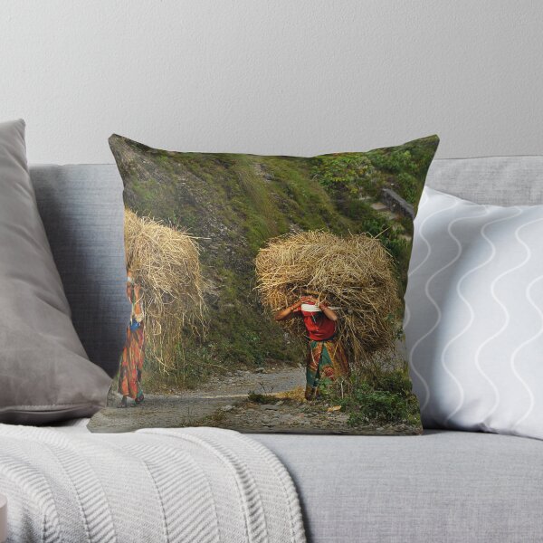 A Heavy Load Throw Pillow