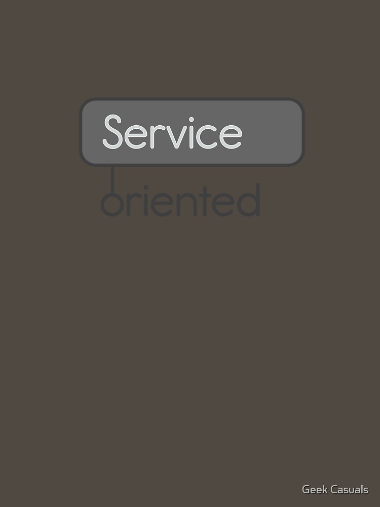 Thumbnail 7 of 7, Essential T-Shirt, Service Oriented designed and sold by geekcasuals.