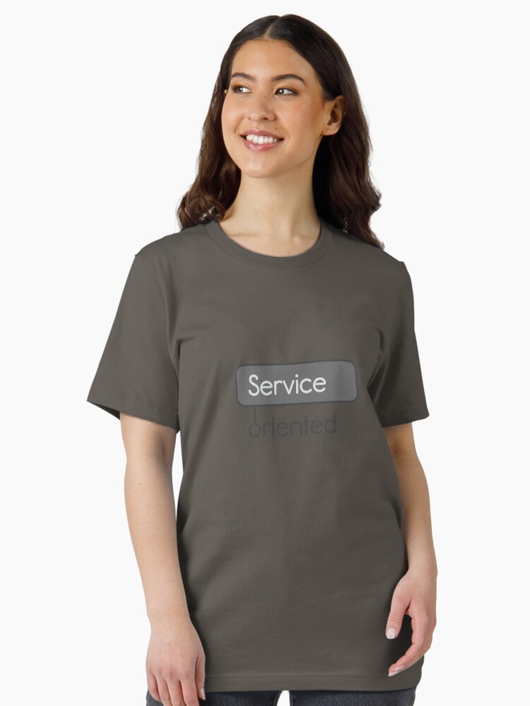 Thumbnail 1 of 7, Essential T-Shirt, Service Oriented designed and sold by geekcasuals.