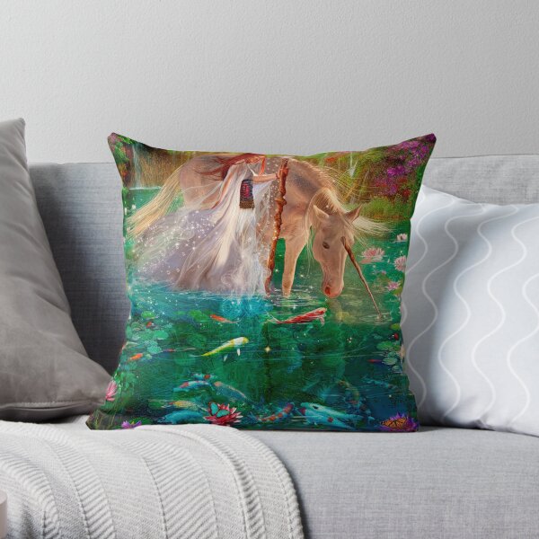 A Curious Introduction Throw Pillow