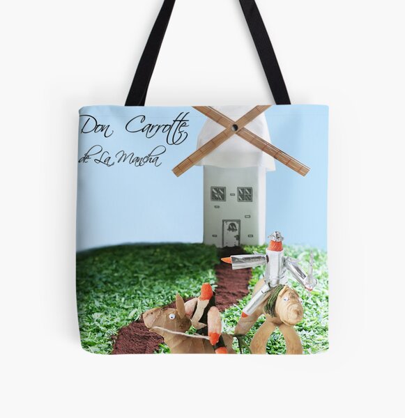Don Carrotte de La Mancha All Over Print Tote Bag
