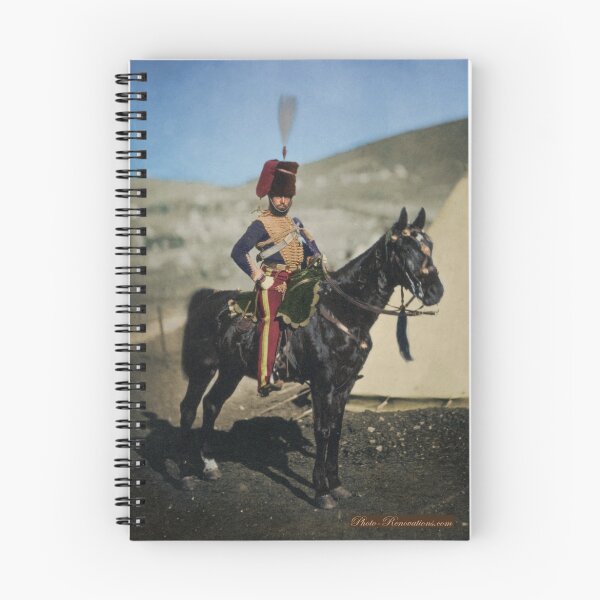 Item preview, Hussar from the Crimean War - Colourised photo designed and sold by keefrog.