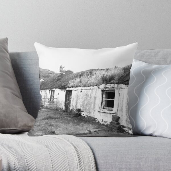 the past Throw Pillow
