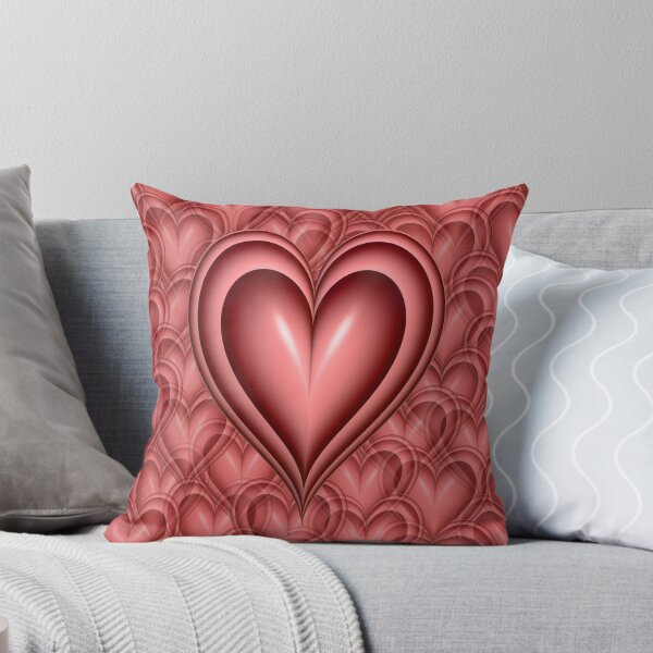 Item preview, Strong Red Floating Hearts designed and sold by clearviewstock.