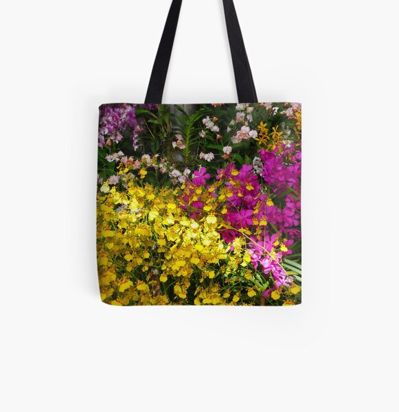 orchid exhibition All Over Print Tote Bag