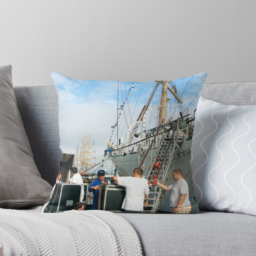 Item preview, Throw Pillow designed and sold by steppeland.