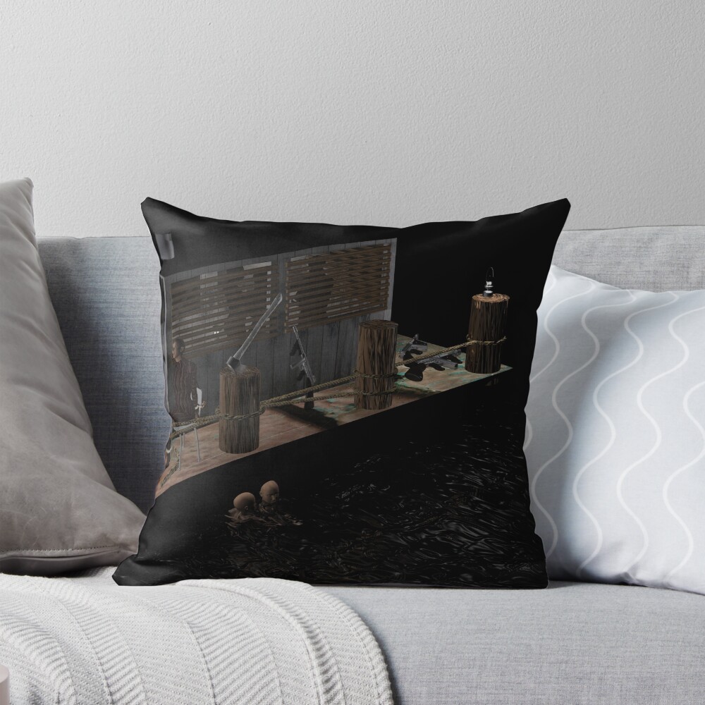 Item preview, Throw Pillow designed and sold by deviledham.