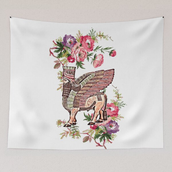 Item preview, Assyrian Lamassu Garden designed and sold by doniainart.