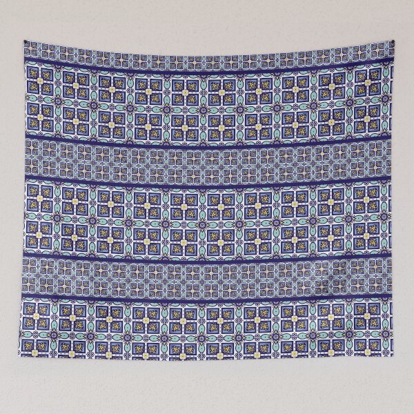 Item preview, Blue ornament traditional Portuguese azulejos.  designed and sold by Olga Matskevich.
