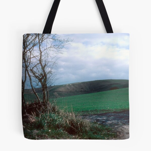 Item preview, Across the field to Uffington White Horse designed and sold by nealbarnett.