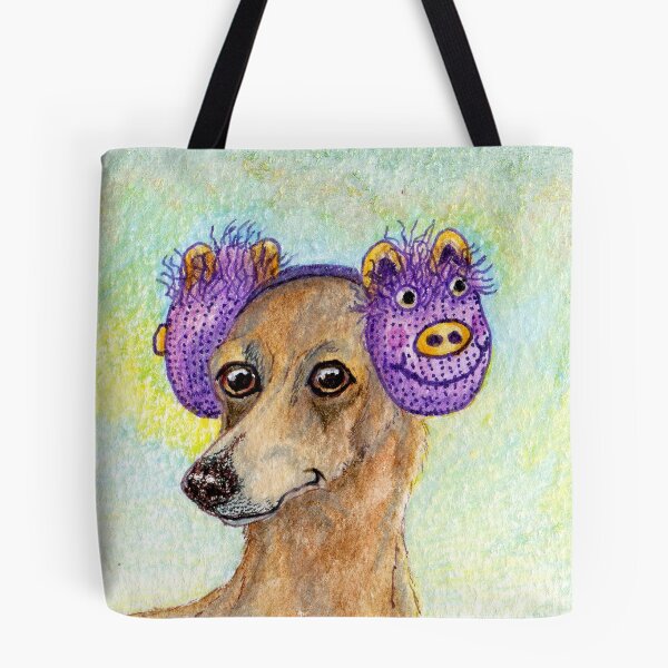 Item preview, She loved these cold, crisp mornings designed and sold by SusanAlisonArt.