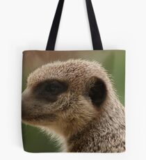 Meerkat Closeup Tote Bag