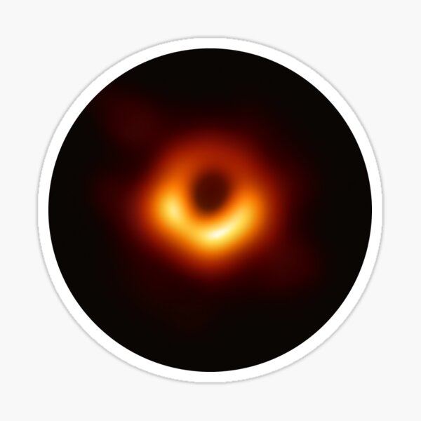 First Picture of a Black Hole 2019 Sticker