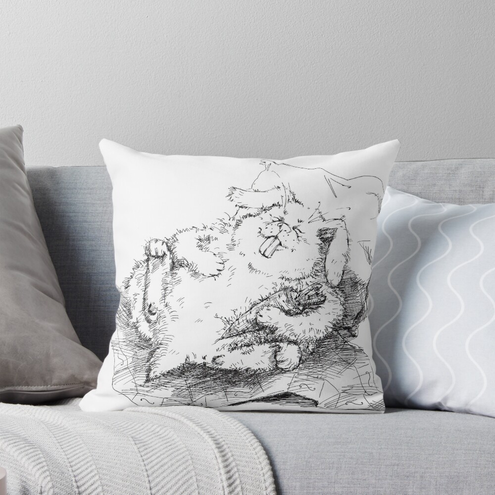 Item preview, Throw Pillow designed and sold by Anthropolog.