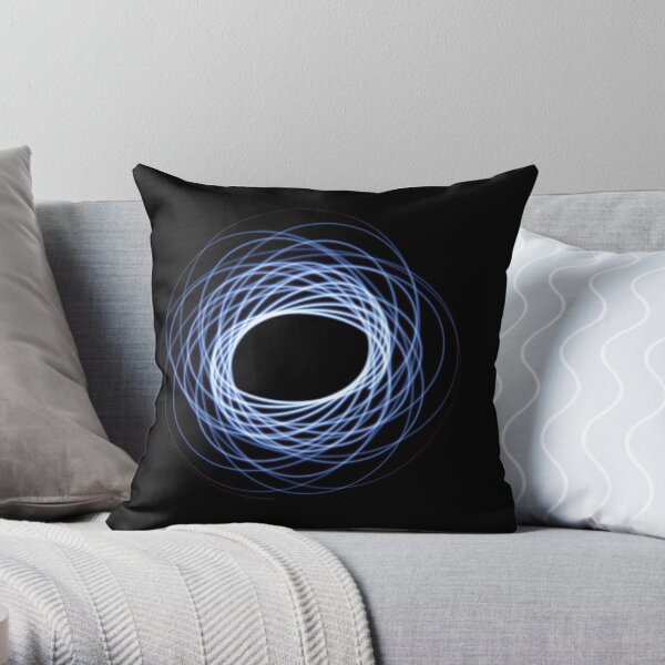 Eye of light Throw Pillow